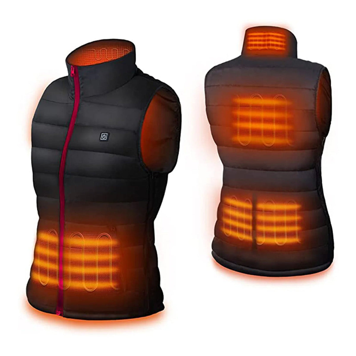 Classic Collection | Women's Heated Vest with 6 Heating Zones | Black Vest for Ultimate Warmth and Comfort 0