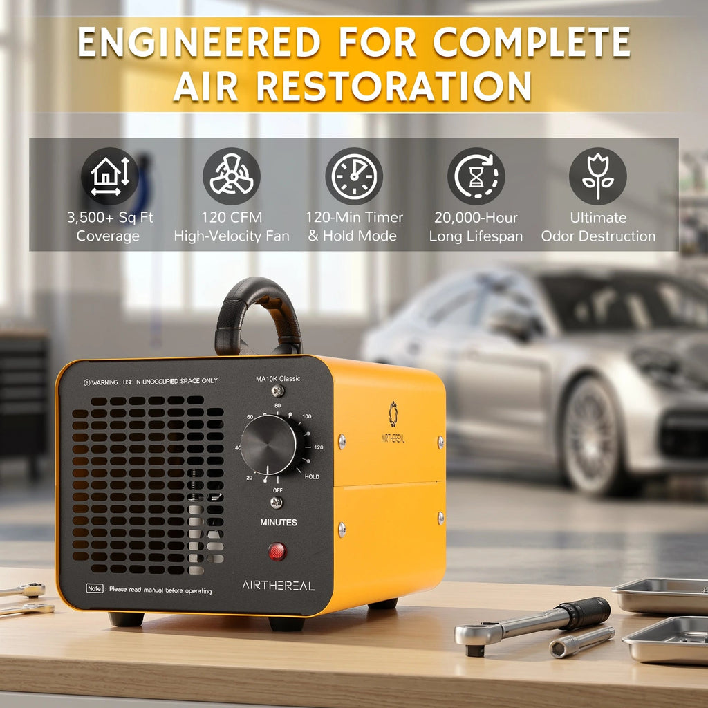 Classic Ozone Generator | High-Performance Air Purifier with Adjustable Output | Efficient Odor Removal for Clean Air 1