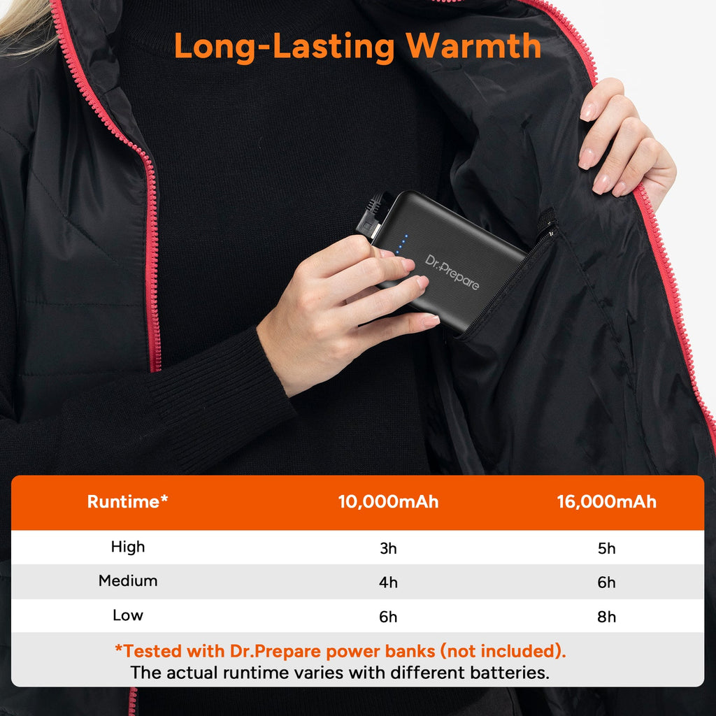 Comfort Warmth | Heated Vest for Women with 3 Adjustable Heating Levels | Lightweight Design for Ultimate Warmth and Comfort 4