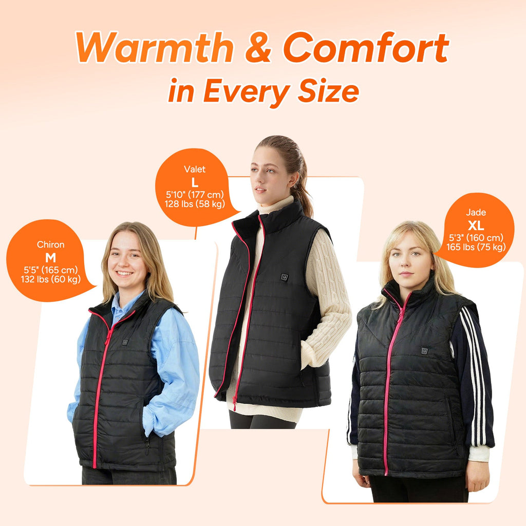 Comfort Warmth | Heated Vest for Women with 3 Adjustable Heating Levels | Lightweight Design for Ultimate Warmth and Comfort 7