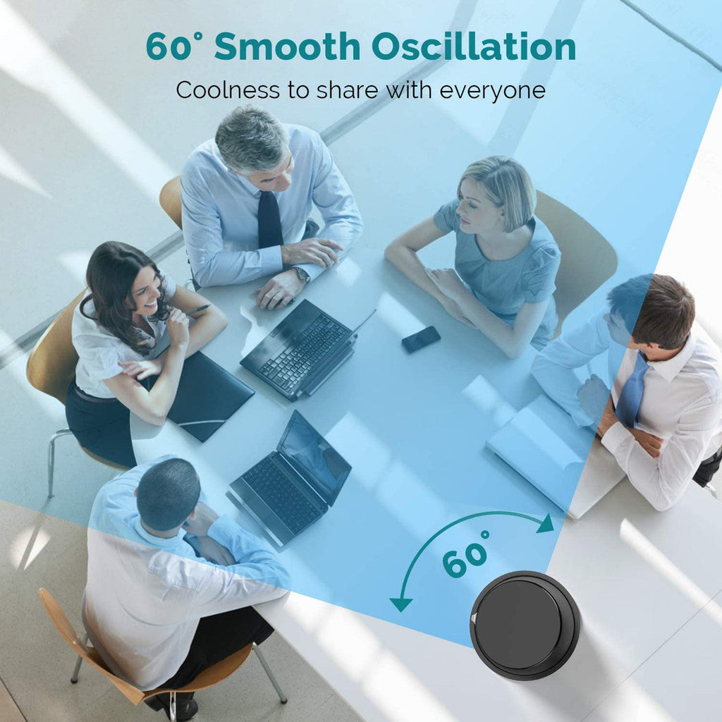 Compact Oscillating Tower Fan with 3 Speed Settings & Quiet Operation | Ideal for Home and Office Cooling 3