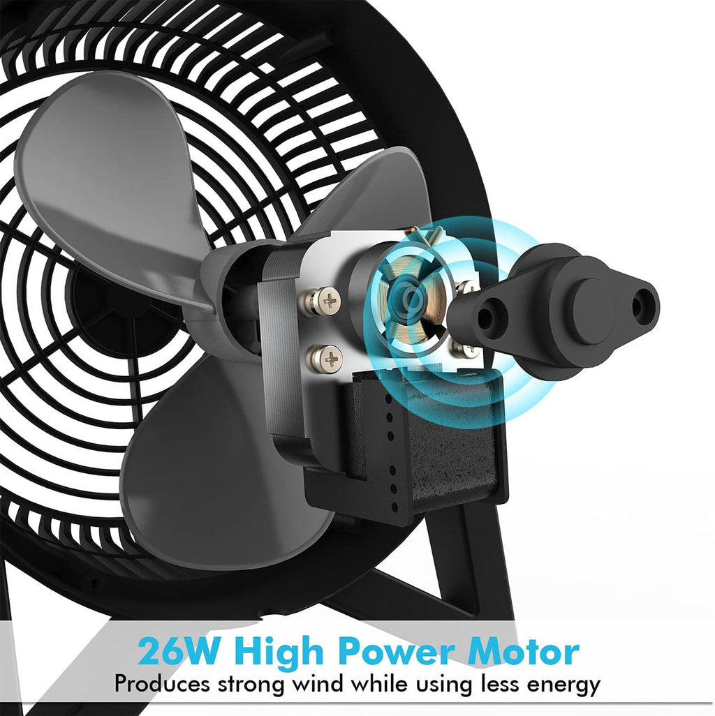 Compact | Table Fan with Adjustable Speed Control | Small Size for Efficient Air Circulation 6