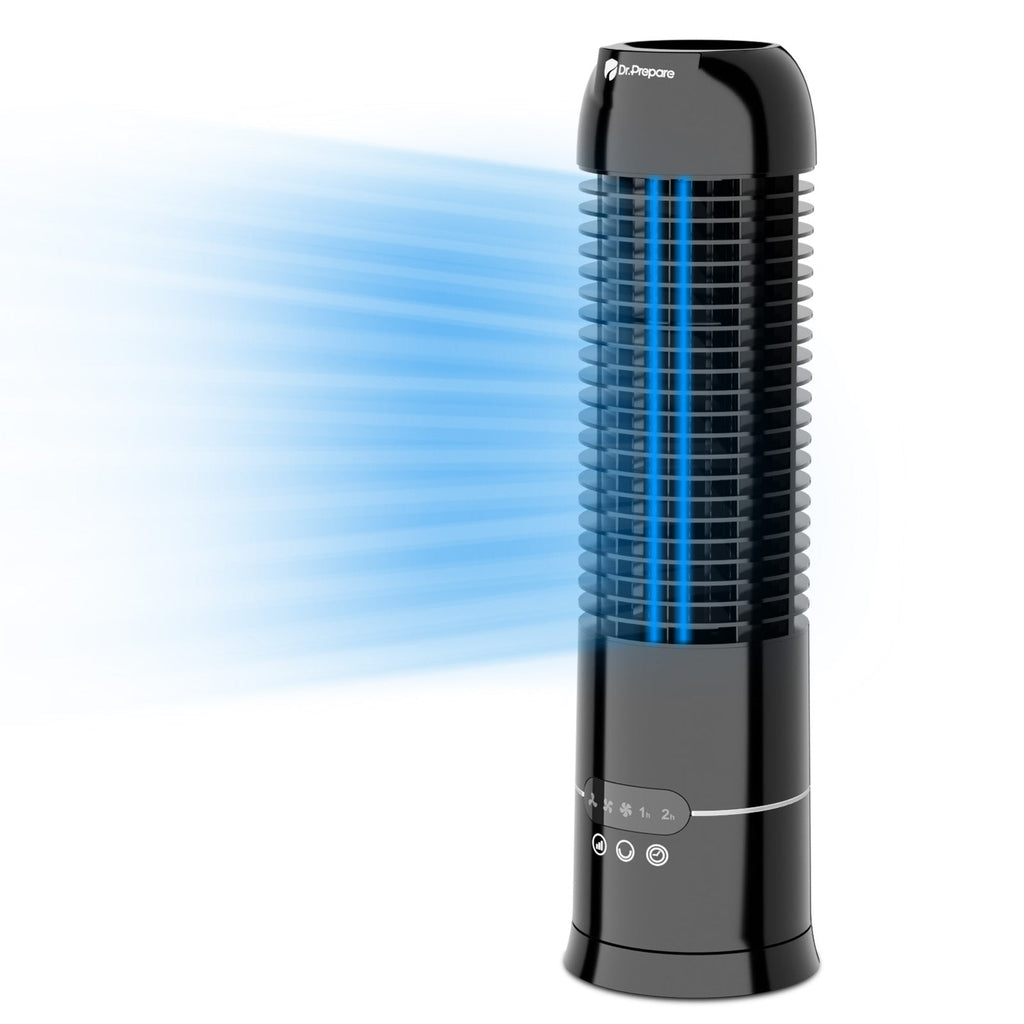 Compact | Tower Fan with 70° Oscillation & Touch Control | Customized Cooling for Small Spaces 0