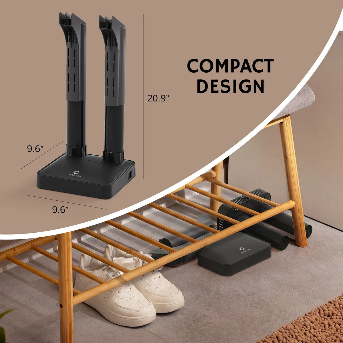 Gentle Drying | Portable Boot Dryer with Fanless Technology | Efficient Moisture Removal for All Footwear Types 7