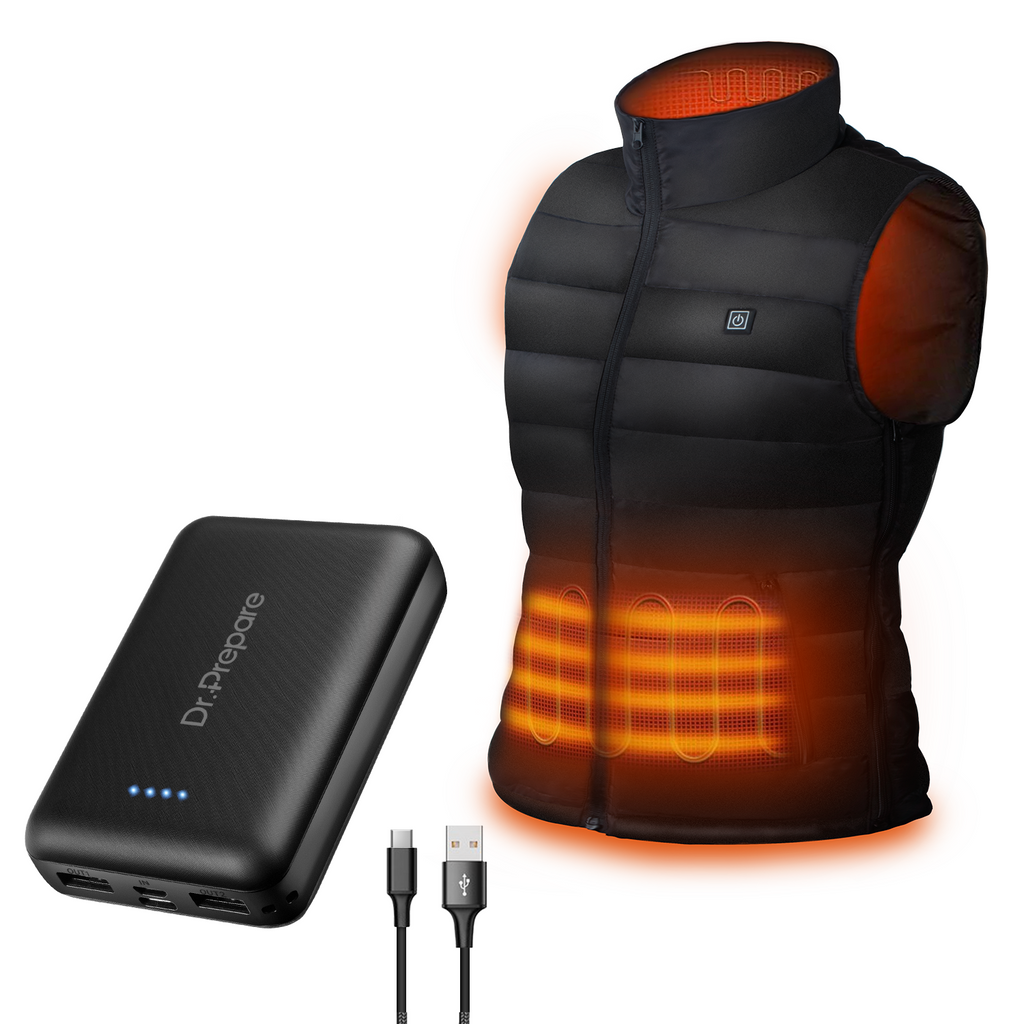 Heated Vest | Electric Heated Vest for Men with 6 Heating Zones | Lightweight Design for Ultimate Comfort 0