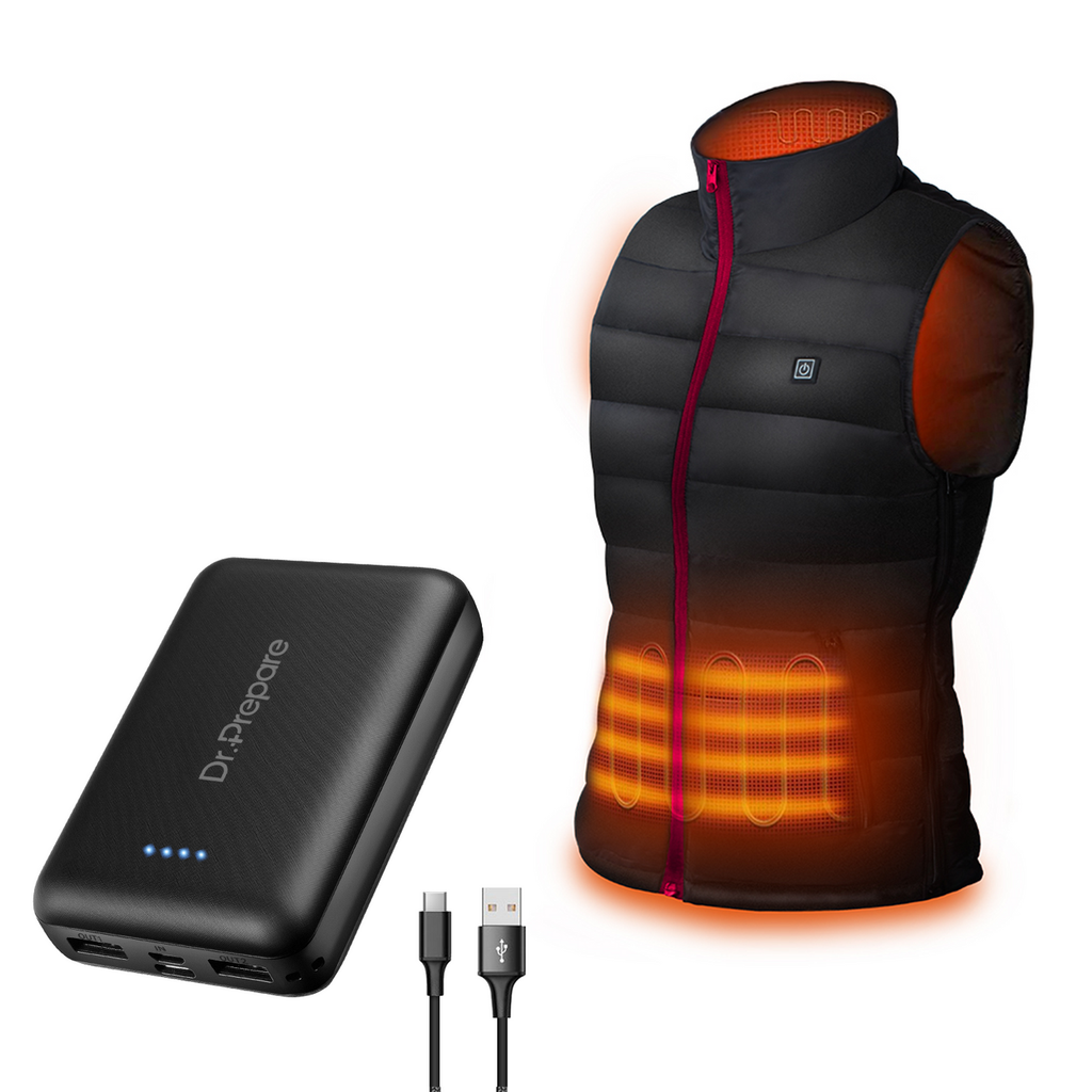 Heated Vest | Electric Heated Vest for Men with 6 Heating Zones | Lightweight Design for Ultimate Comfort 3