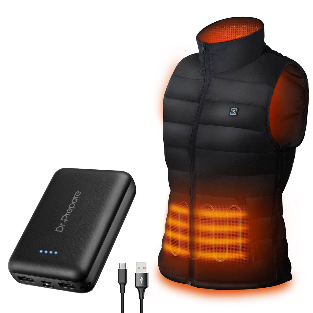 Heated Vest | Electric Heated Vest for Men with 6 Heating Zones | Lightweight Design for Ultimate Comfort 9