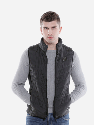 Heated Vest | Electric Quilted Vest with 6 Heat Zones | Adjustable Fit for Ultimate Warmth 8