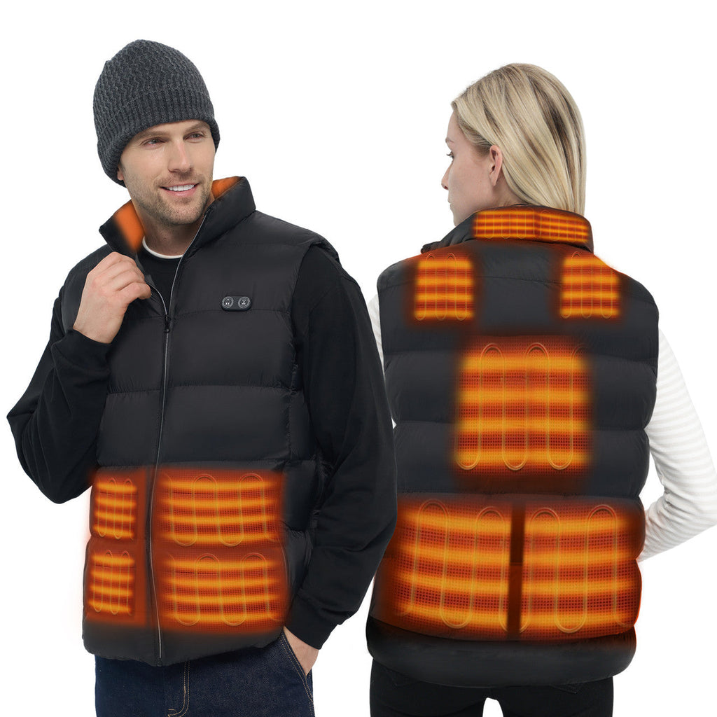 Heated Vest | USB Electric Heated Vest for Men with 10 Heating Zones | Adjustable Warmth for Ultimate Outdoor Comfort 1
