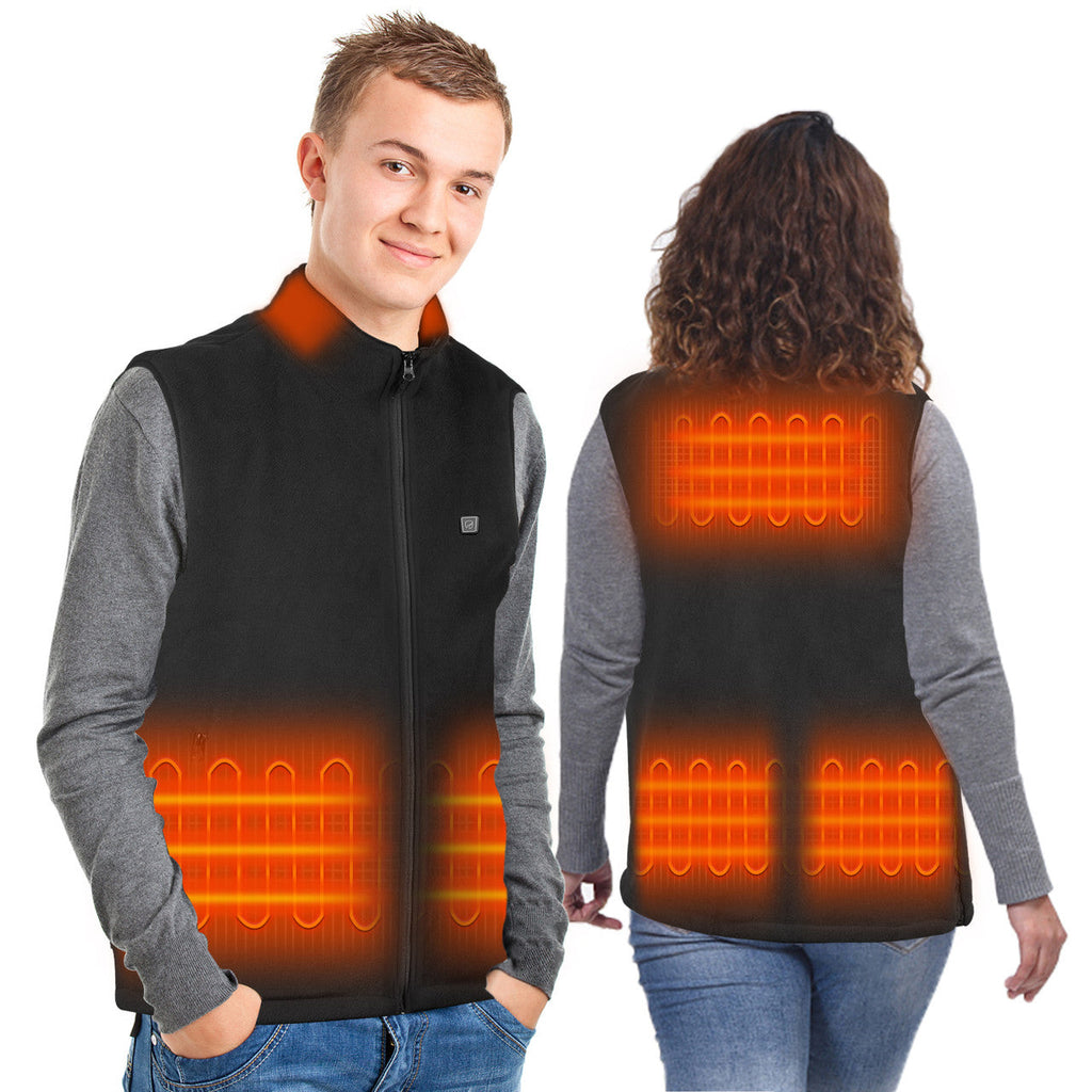 Heated Vest for Men & Women with 3 Heating Levels | Adjustable Unisex Design for Ultimate Winter Comfort 4
