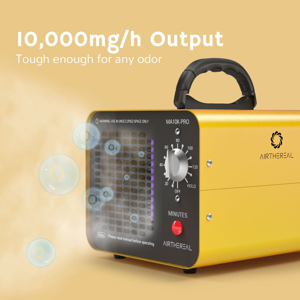 High Capacity Ozone Generator | 10,000 mg/h Output for Effective Odor Removal in Homes and Offices 4