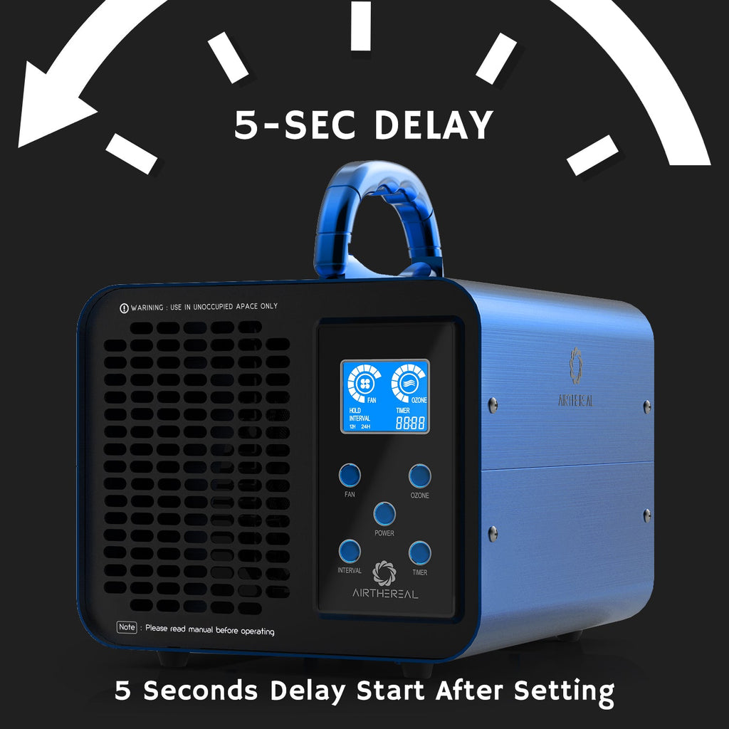 Ozone Machine | High Capacity 10,000mg/h with Easy Control Panel | Effective Odor Removal for Home and Commercial Use 2