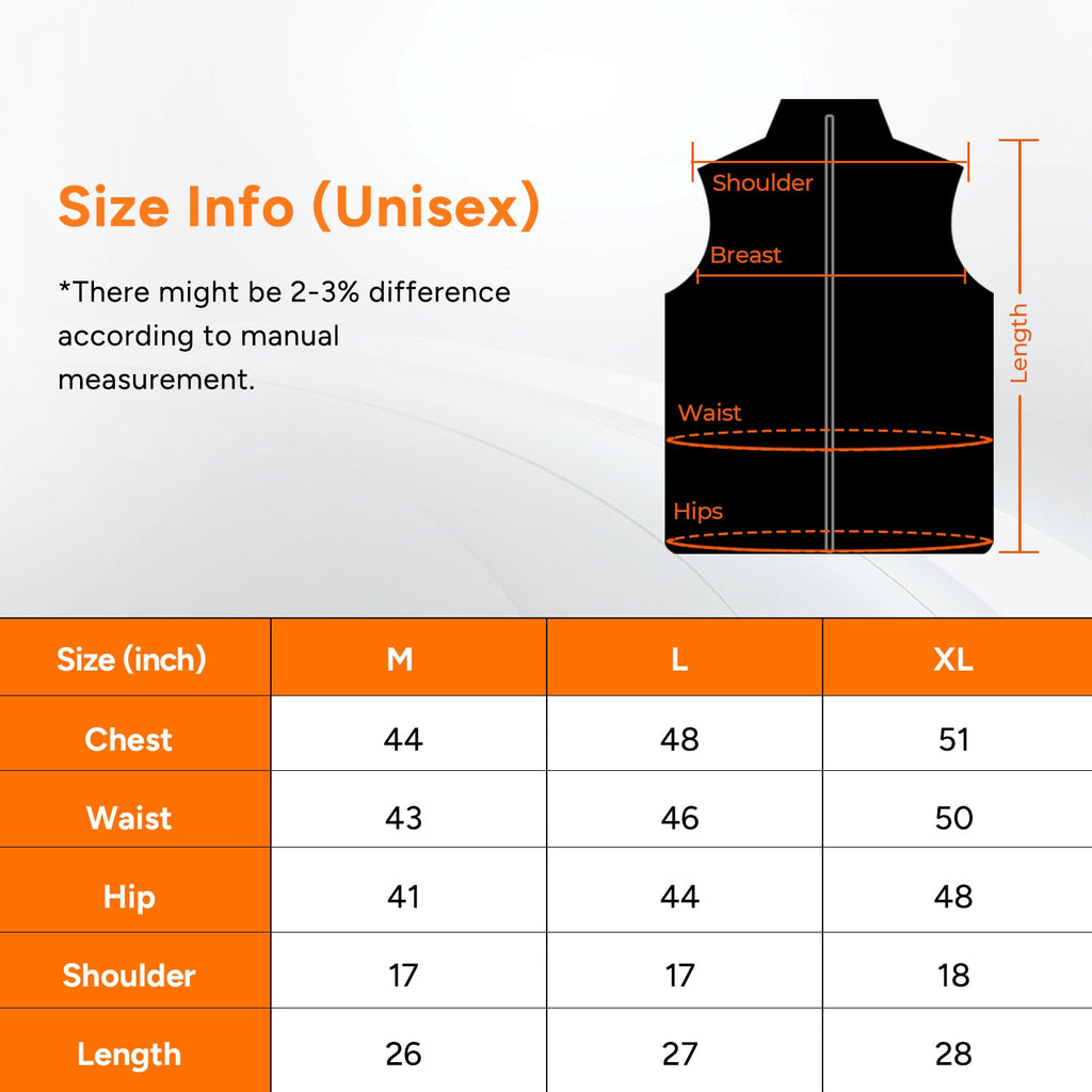 Ultra-Soft Heated Vest | 10 Heating Zones with Long-Lasting Battery | Comfortable Warmth for Men and Women 5